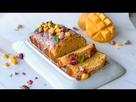 Easy and delicious mango loaf cake recipe