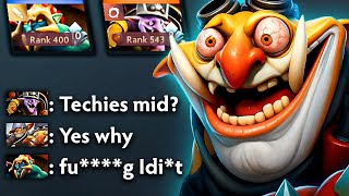 Turning Untrusted 14K MMR player into Comfortable Mood🔥| Techies Official