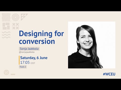 WCEU 2020: Conversion Optimisation as a designer – Sonja Jaakkola