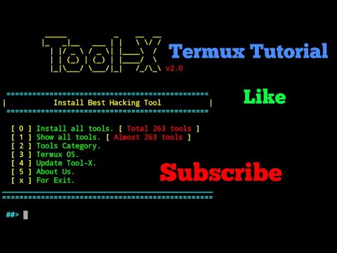 TERMUX TUTORIAL | Tool-X Installation & Setup