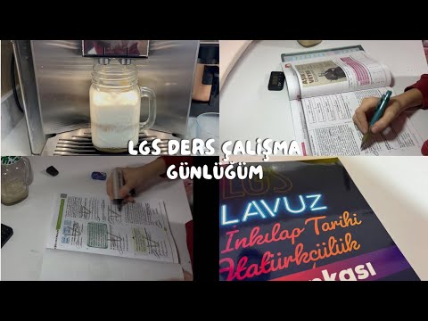 Lgs Ders Çalışna Günlüğüm#20 // #lgsdersçalışmagünlüğüm \\🦋💗🤍