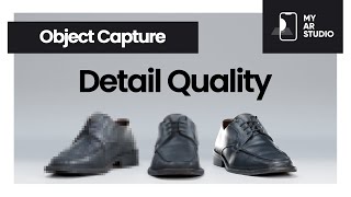 Object Capture - Model generation settings
