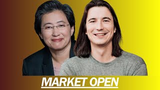 AMD DOWN 9%, UBER EARNINGS, JENSEN TALKS OPENAI | MARKET OPEN