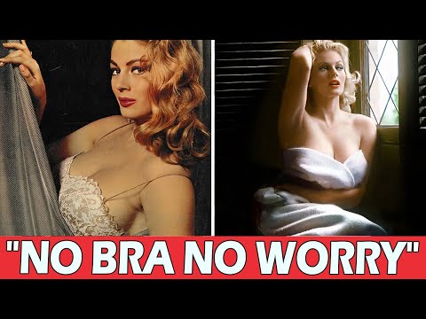 Golden Age Actresses Who Shocked the World Going Braless On Screen Part 2
