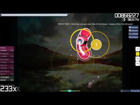 [osu!] Taka A.K.A Otokaze - Saigetsu (Short Ver.) (321jurgen)