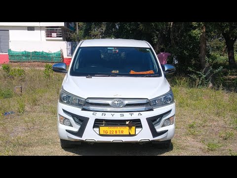 Innova Crysta Z 2018model only15.60/- lacks excellentcondition car🚗available in peddapall 6300150043