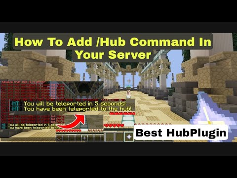 How To Add /Hub Command In Your Server | Best Hub Plugin For Your Server