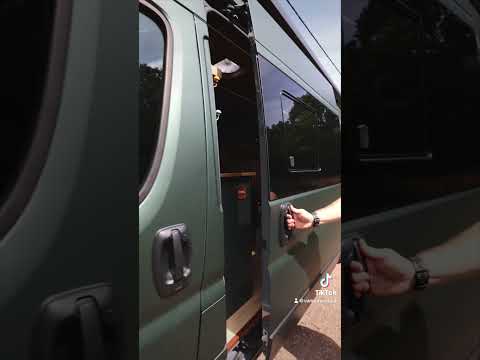 Miss Mokum. Van conversion is a Ducato L3H3 with a lift up bed. #vanlife#vanconversion#project2000