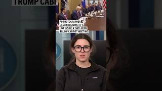 AP photographer describes what it’s like inside a two-hour Trump Cabinet meeting