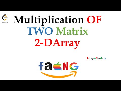 Matrix Multiplication Program | Java | Array