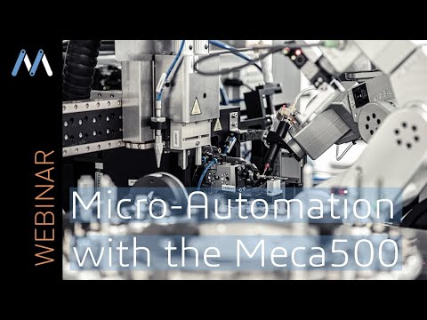 Webinar: Micro-automation with the world’s most precise six-axis industrial robot