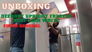 Unboxing||Super General Defrost||Upright Freezer ||SGUF-348H White