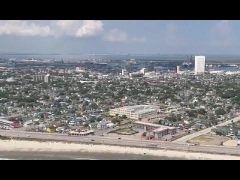 Helicopter Ride Galveston Texas Trip Jeff and Lisa Moser