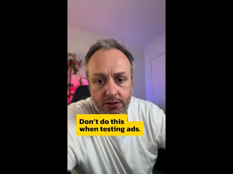 Advantage+ Campaigns aren't for testing