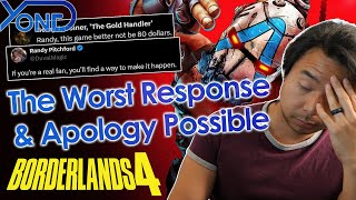 Randy Pitchford Angers Internet, Says Real Fans Will Pay $80 For Borderlands 4, Apology Goes Poorly