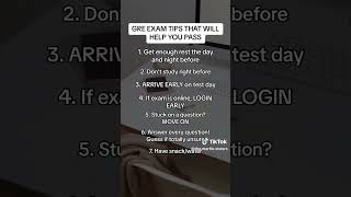 How to pass GRE exams. GRE exam tips to help you