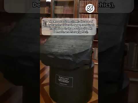 The Rosetta Stone 1799 #shorts #history