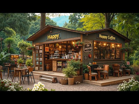 Relaxing Coffee Jazz and Soothing Bird Sounds for Deep Focus and Calm Study Session