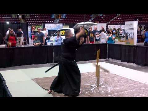 Aikido Canada Iaido Cutting Demo