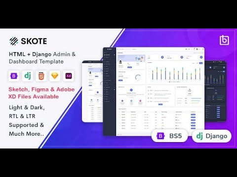 Skote Django Setup: A Step-by-Step Tutorial for Building Dynamic Web Applications