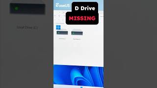 My D Drive is MISSING! How to Recover It? #pctips #datarecover