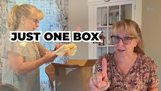 The Simplest Way to Start Downsizing: One Box at a Time!