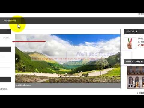 Magic Slideshow - the PrestaShop slideshow addon