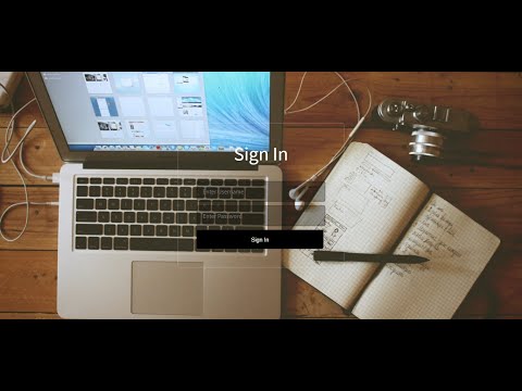 Awesome Sign In Form Using Only HTML&CSS