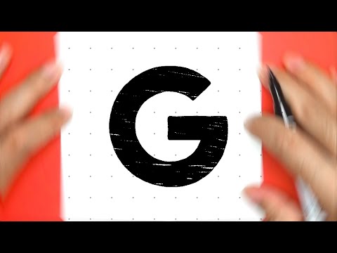 HOW TO DRAW GOOGLE LOGO | STEP BY STEP