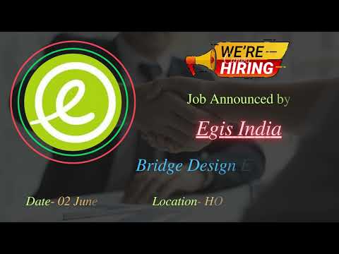 Egis India is Hiring (Bridge Design Engineer) for Gurugram with 07 Year of Experience.