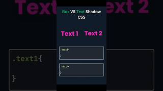 CSS Text Shadow Effect Tutorial for beginners #shorts #shadow #cssproperty #cssshorts