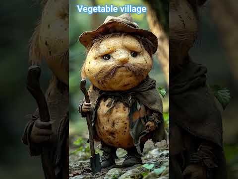 vegetable village #aianimationsoftware #animation #youtubeshorts #aicreativity #aicartoon
