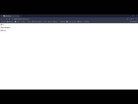 First Web API Application by ASP.NET Core 8
