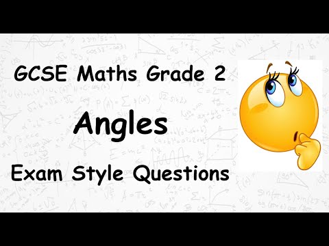 GCSE Maths Grade 2 Angles with Exam Style Questions