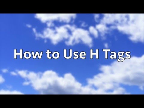 How to Use H Tags in WordPress