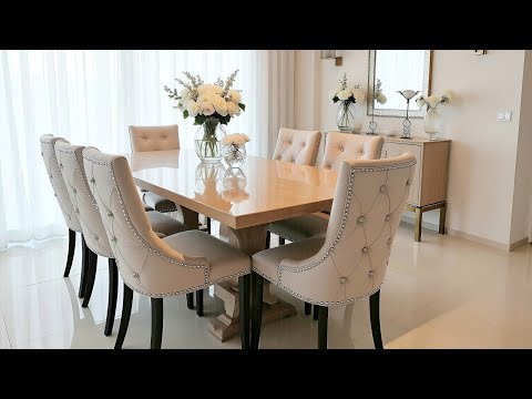Modern Dining Room Ideas 2025 🍽️ | Stylish Tables & Elegant Interior Design Trends #homedecor