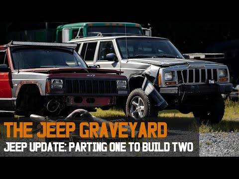 Jeep Cherokee Graveyard | Update on Diesel XJ, Parting Out one to build two