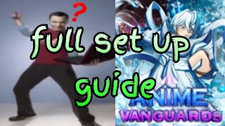 AV Winter Normal Set up Guide (see desc)
