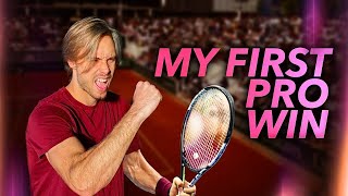 My First Pro Win on an ITF Pro Tournament | From 0 to ATP Player
