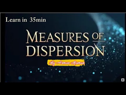 Measures of Dispersion Part 1 in Bangla || rough_khata || statistics || 2024