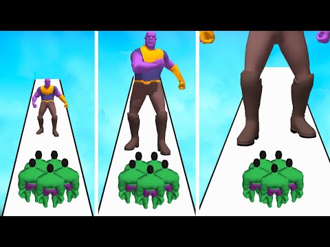 Hulk Army VS Giant Thanos