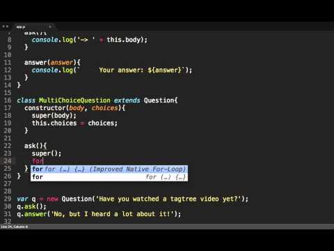 ES6: Class Inheritance