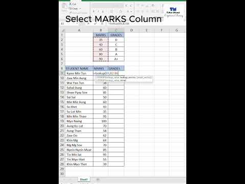 How to Use Lookup Function #excelformula #exceleducation #basicexcel #howto#exceltutorial #exceltips