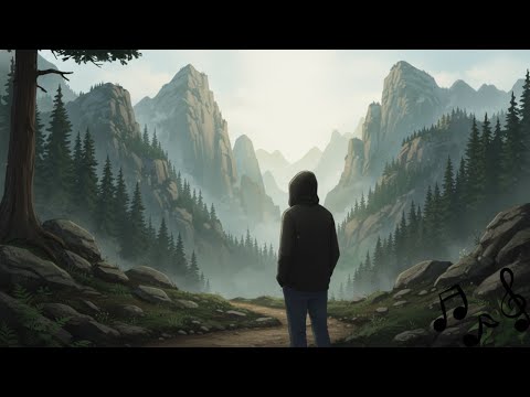 "Wanderer’s Melody 🌫️ | Lo-Fi Beats in the Misty Mountains"