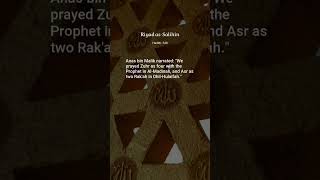 Riyad as-Salihin, Hadith: 546, The Book of Miscellany
