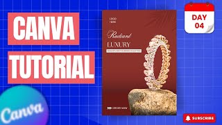 Canva Tutorial for Beginners 2024 | How to Design in Phone | Master CANVA in 2 minutes | Learn Canva