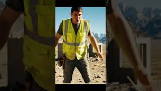 This tape measure has a mind of its own! 😂 #constructionlife #workfail #tooltroubles #fyp #Shorts