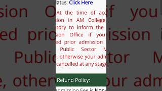 AMC 3rd merit list for BDS#shorts #youtubeshorts #viralvideo #shortvideo