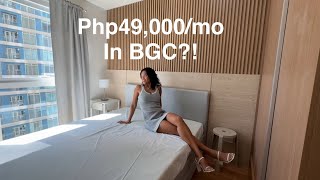What 49,000 / Month Gets You in BGC Taguig - 1 BR Condo Tour