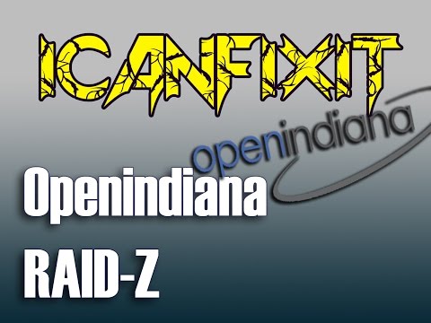 Creating a RAID-Z Storage Pool - Solaris Openindiana